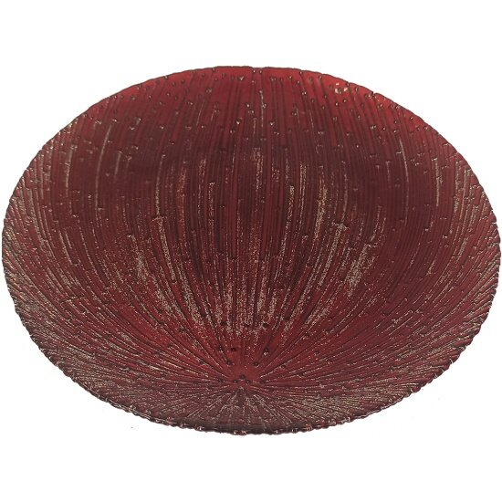 Тарелка Аксам "Фейерверк" 21 см Красный (14265/R)