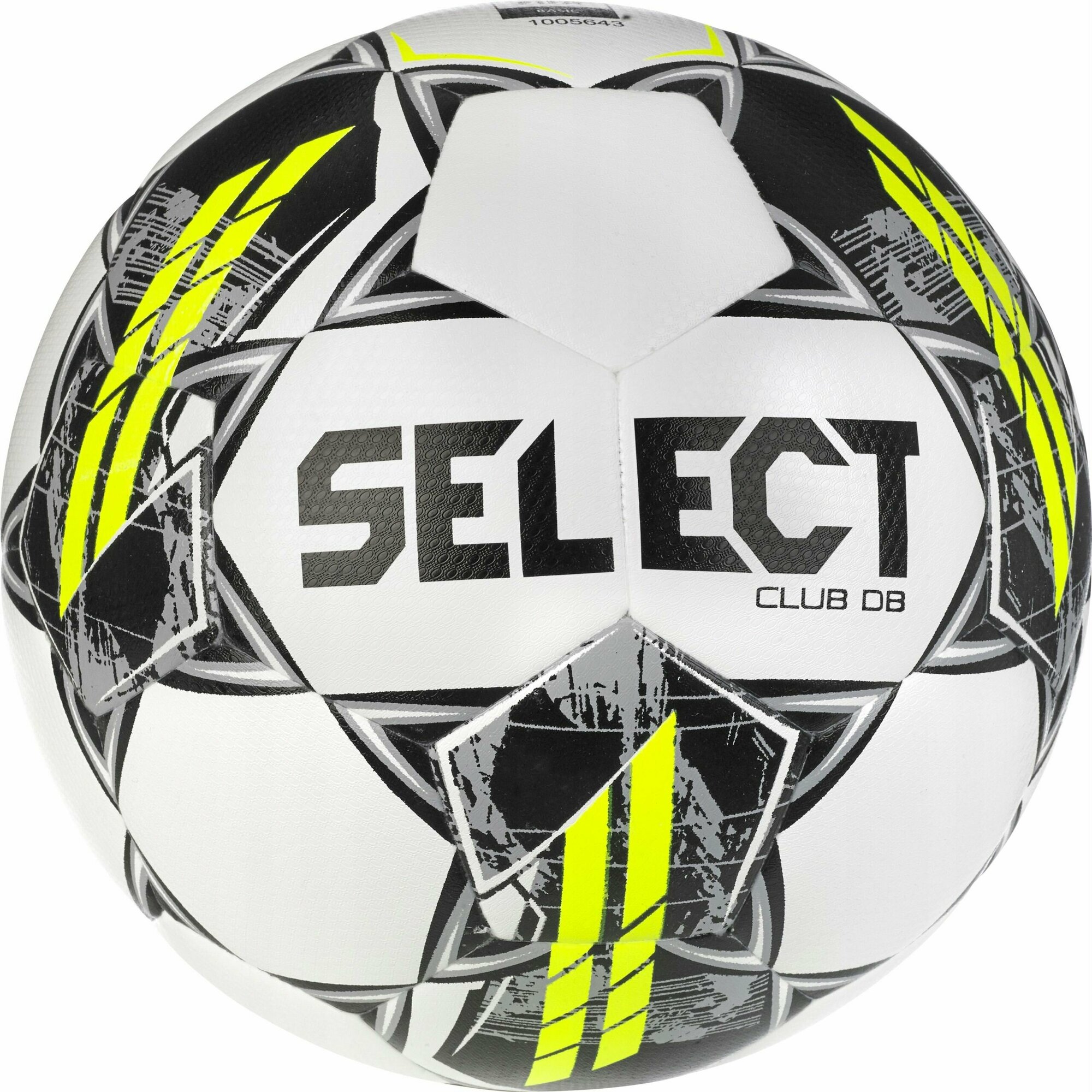 Мяч футбольный SELECT Club DB V23 (4, белый-серый-желтый)