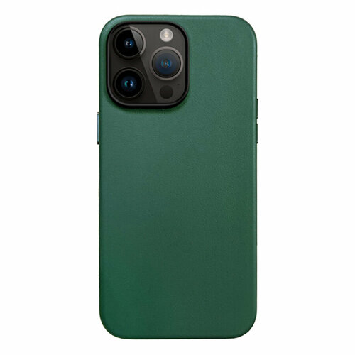 Чехол Leather Case KZDOO Noble Collection для iPhone 14 Pro 6.1, зеленый (5)