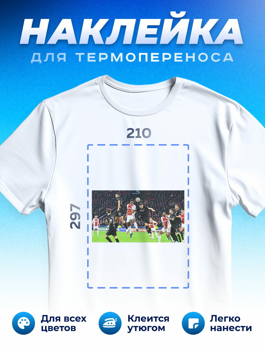 Термонаклейка для одежды наклейка Benfica Бенфика_0005