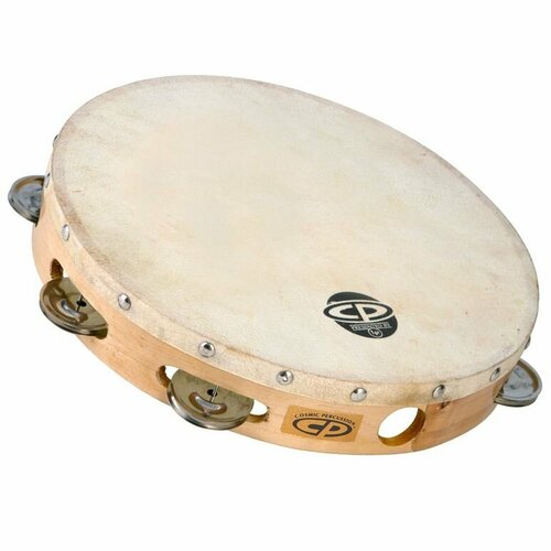 Тамбурин-бубен (8 пар джинглов) LATIN PERCUSSION CP379 10 бубен с ручкой nino percussion nino32