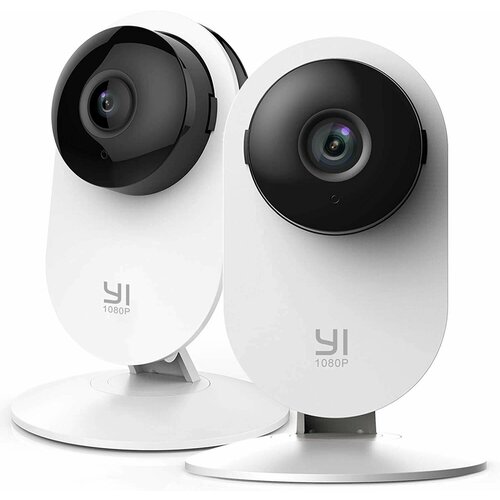 Комплект Wi-Fi IP-камер видеонаблюдения 2 штуки Yi 1080p Home Camera Twin Pack 5799₽