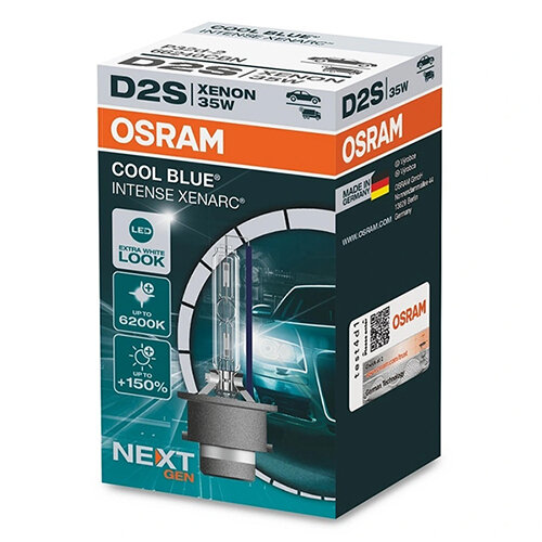 Ксеноновая лампа Osram D2S Xenarc Cool Blue Intense NEXT GENERATION