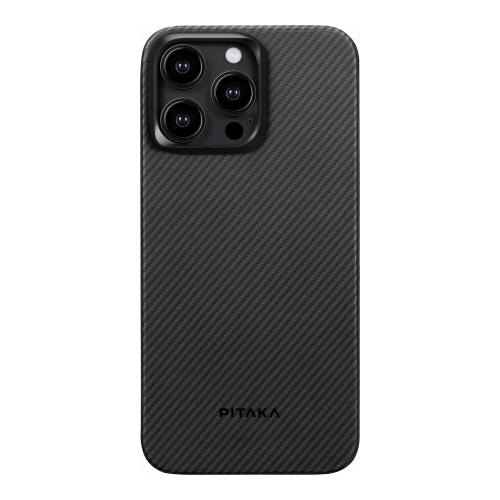 MagEZ Case Pro 4 for iPhone 15 Pro Max 6.7 (Black/Gray Twill) 600D