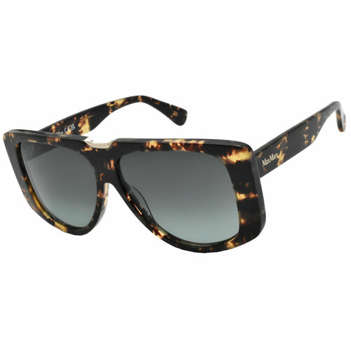Солнцезащитные очки Max Mara MM0075, черный, оранжевый