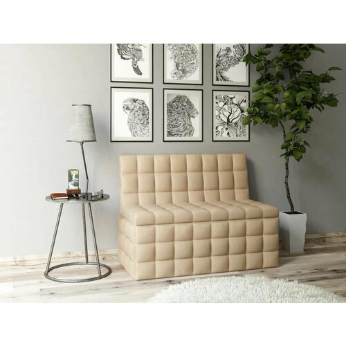 Скамья прямая Темпо кожзам бежевый 14811₽