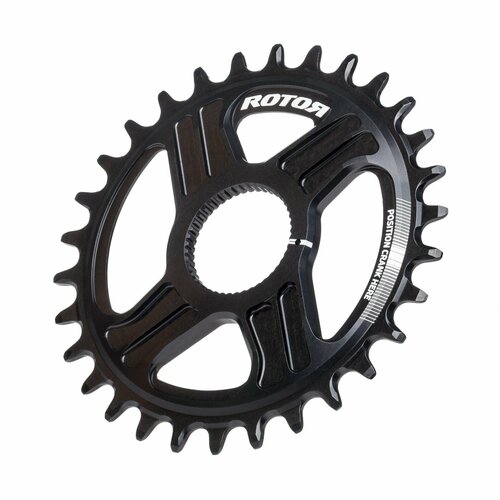 Звезда велосипедная Rotor Chainring Hawk&Raptor Direct Mount no Qring Black 36t, C01-514-25010-0