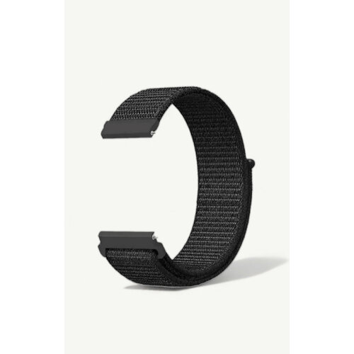 Универсальный нейлоновый Nylon ремешок 22 мм для часов Samsung Xiaomi Huawei Garmin черный 22mm watch strap for samsung galaxy watch 46mm 42mm active2 active1 gear s3 frontier sports nylon nato strap