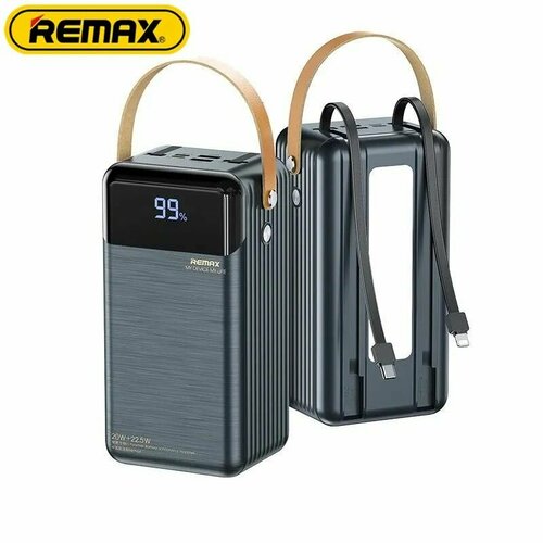 Повербанк powerbank Remax RPP-565 60000 mAh QC 225W PD20W Black 590000₽