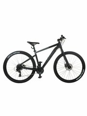 Велосипед горный взрослый Format 27,5" 1432 рама L 2023 года черный матовый темно-серый