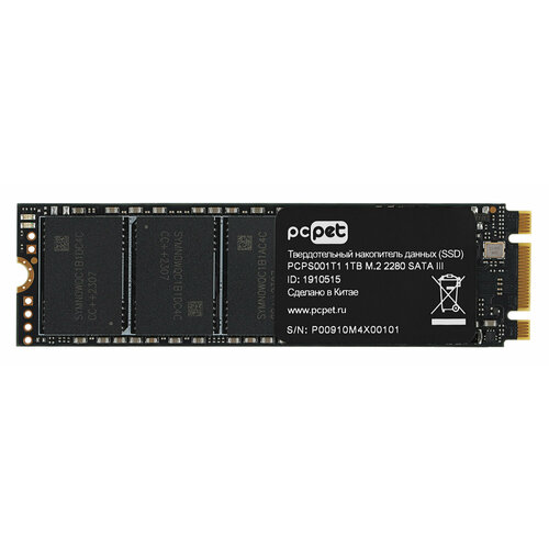 SSD накопитель PC Pet PCPS001T1