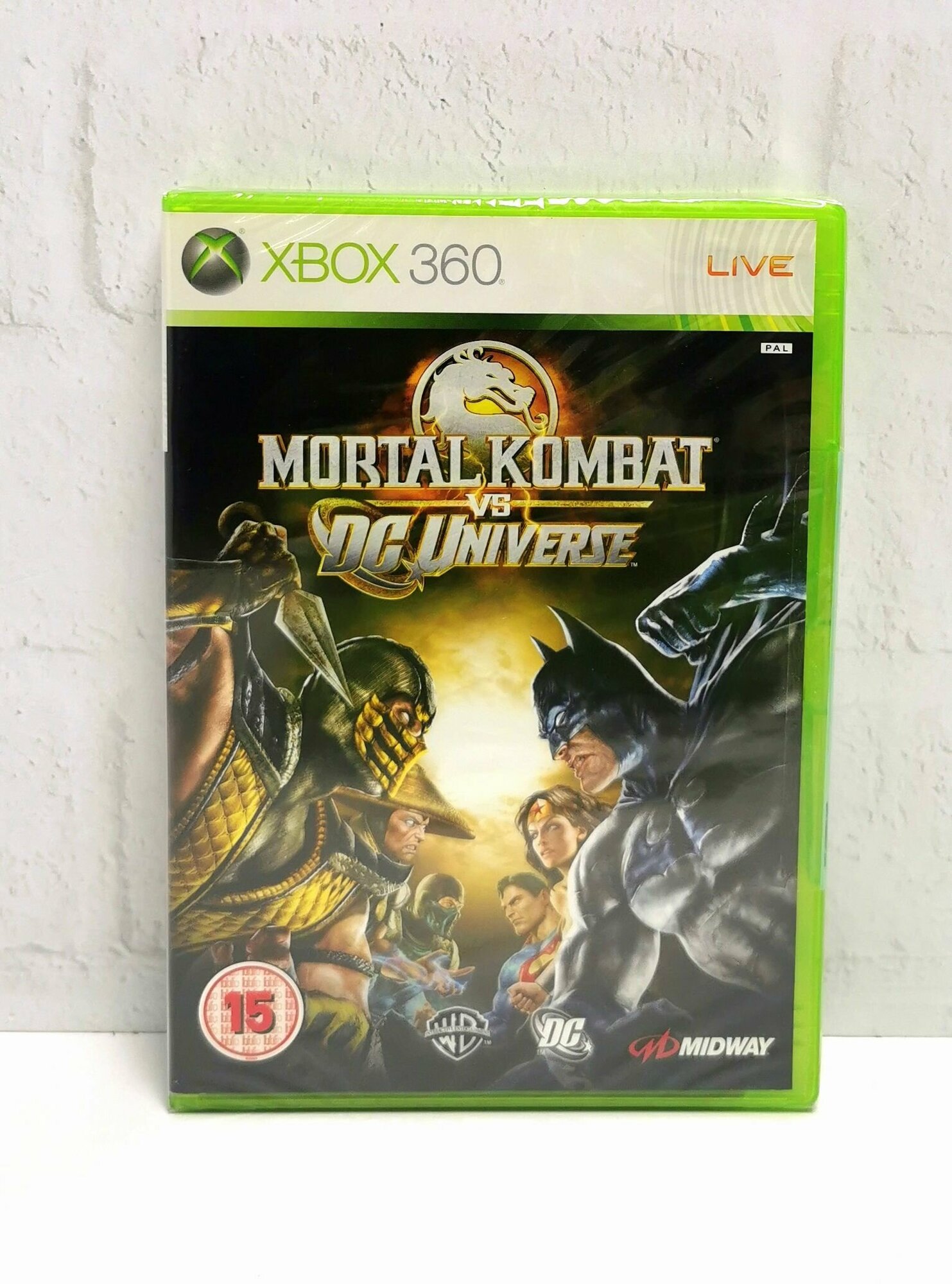 Mortal Kombat vs DC Universe Видеоигра на диске Xbox 360