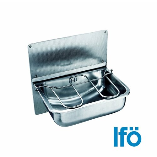 IFO Public Steel 0399983 CU 44GB - Раковина специальная | с откидной решеткой (нержавеющая сталь)