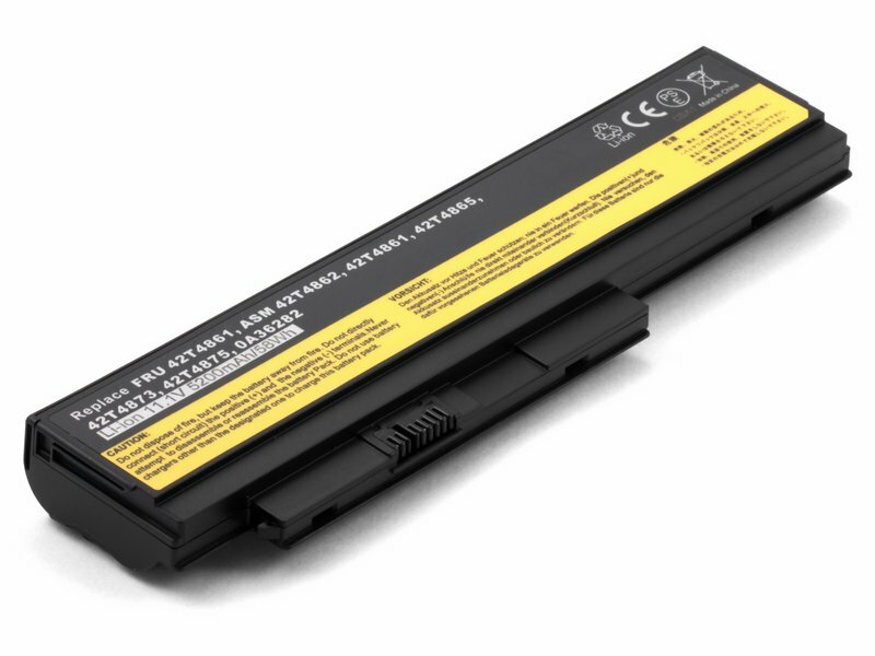 Аккумулятор для Lenovo 42T4866 11.1V (5200mAh)