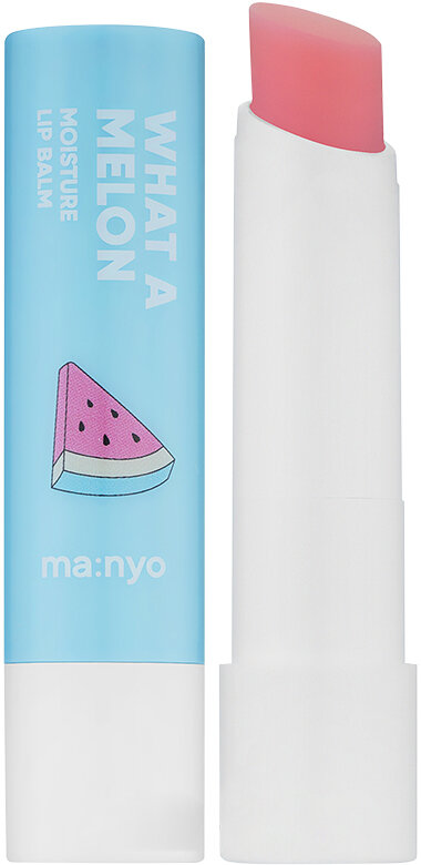Manyo Factory Увлажняющий бесцветный бальзам для губ "What a Melon"