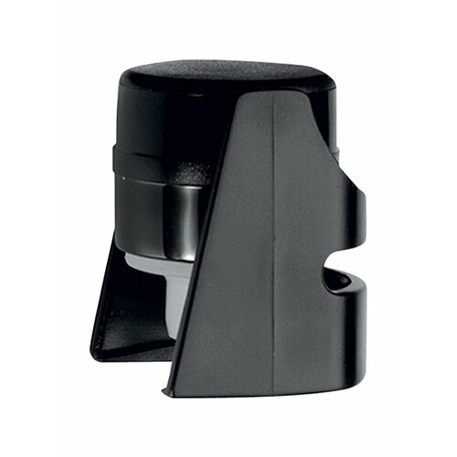 Пробка для шампанского 4х4х4,7 см, черный, пластик, Ghidini, 15black