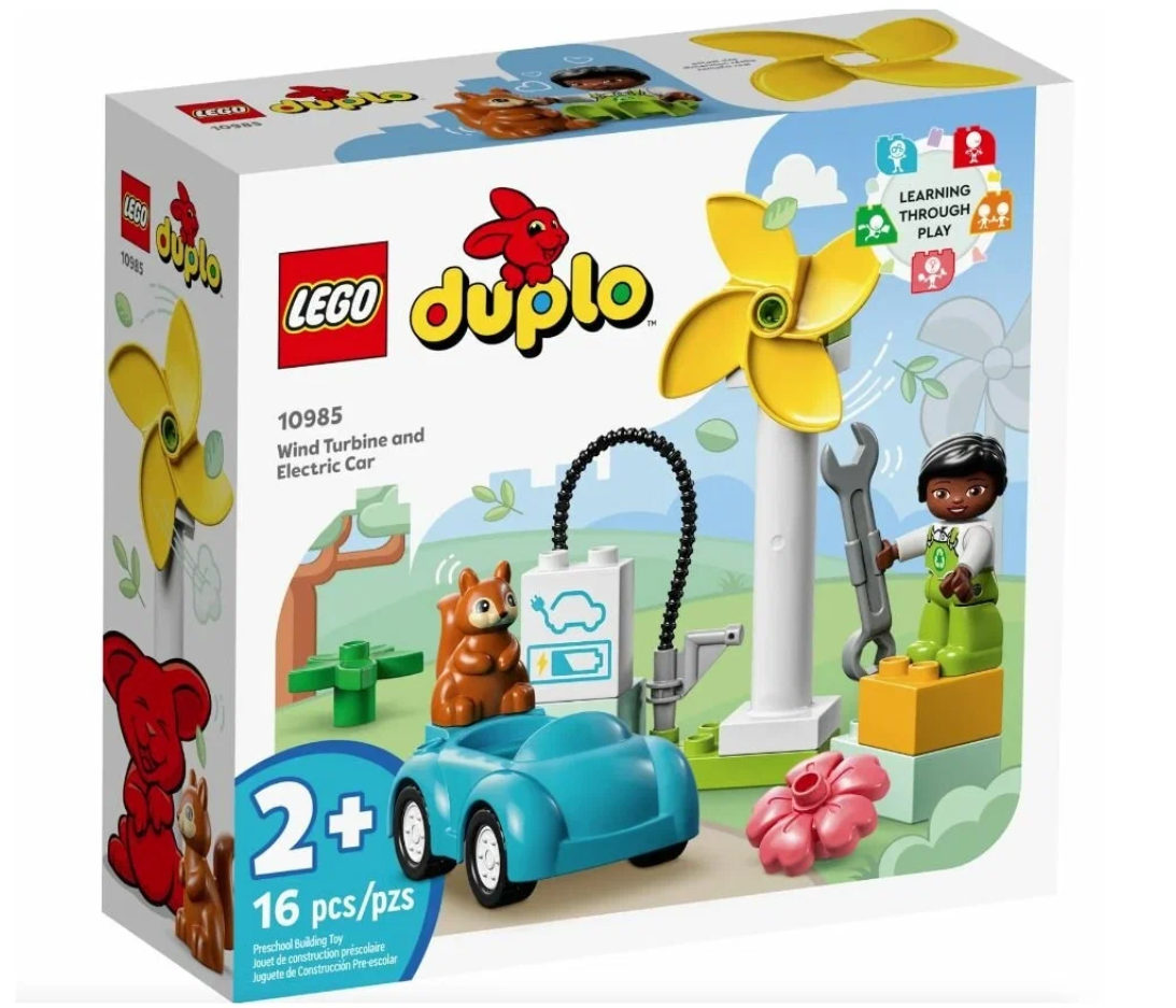 Конструктор Lego ® DUPLO® 10985 Ветряная турбина и электромобиль