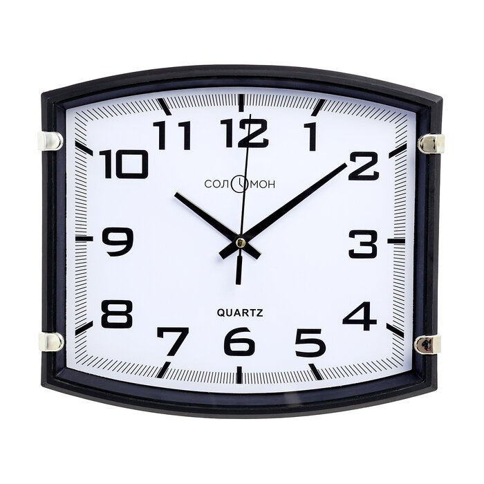 Соломон Часы настенные "Модерн", 25 х 22 см, плавный ход