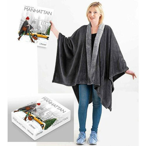 Плед GF Ferrari 130160 100 пэ черный 6400₽