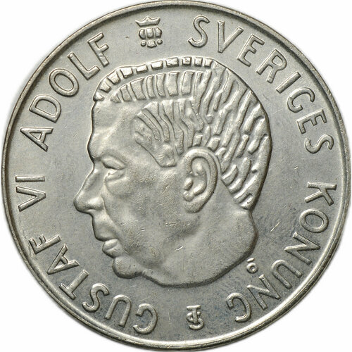 Монета 5 крон 1954 Швеция швеция 5 крон 1954 г