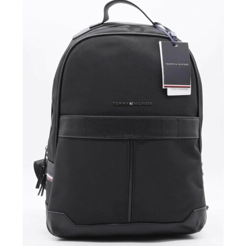 Рюкзак Tommy фактура гладкая черный 12999₽