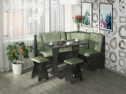 Изображение товара Кухонный уголок Оливия Венге/В. Мохито/Венге