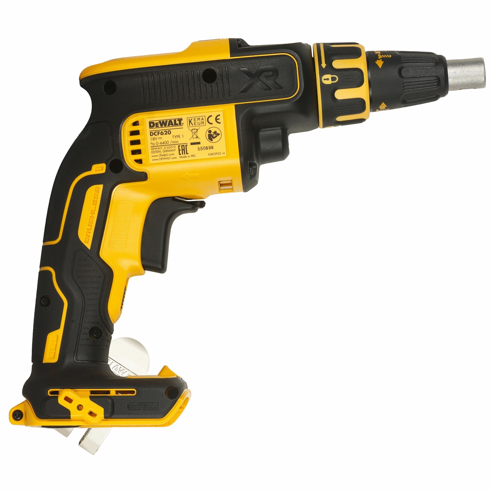 Аккумуляторная дрель-шуруповерт DeWalt DCF620P2K ленточная - фото №5