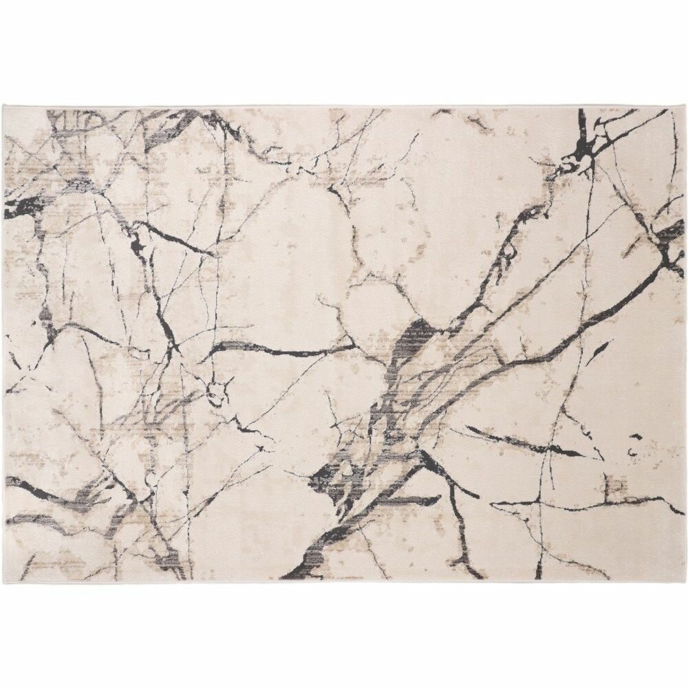 Ковер Kaplanser Evora 9167A White-D. Beige Прямоугольник (1.6x2.3 м)