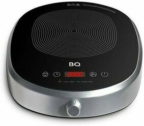 Плита индукционная настольная BQ HP121SS, серебристый/черный