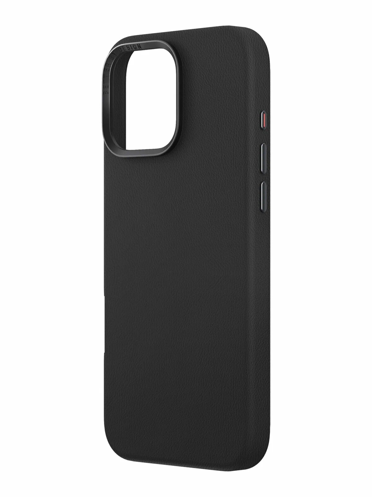 Кожаный чехол Uniq для iPhone 16 Pro 6.3" Lyden MagClick Charging (Magsafe) Black — фото 1