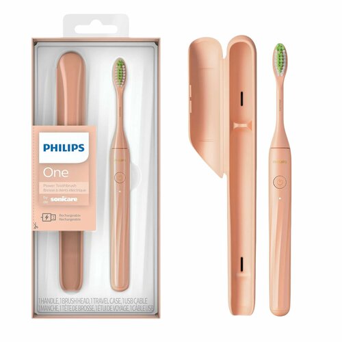 Электрическая зубная щетка Philips Sonicare One HY1200 Orange 1700₽