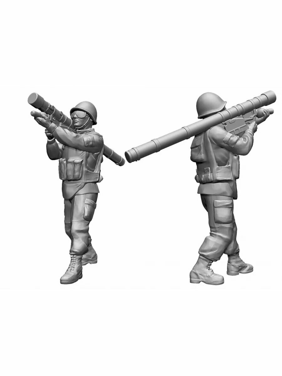 Советский пзрк "Игла" 9К38 ZVEZDA 21 деталь, масштаб 1:72, сборная модель — фото 1