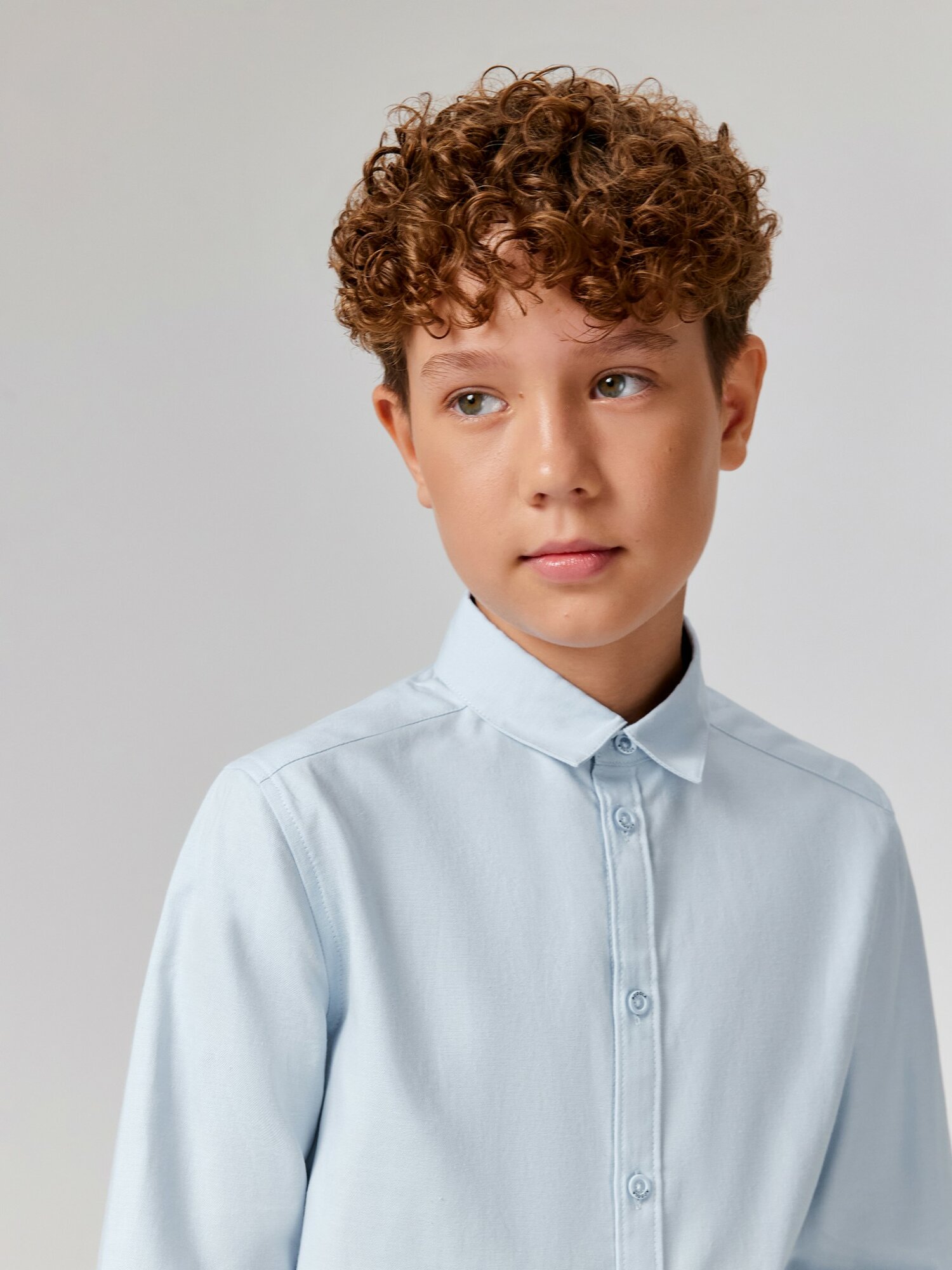 Школьная рубашка Acoola размер 140 голубой