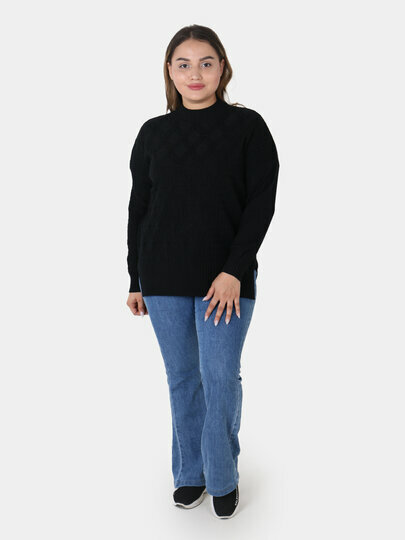 Свитер размер One Size, , черный — фото 1