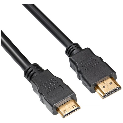 Кабель аудио-видео Buro mini-HDMI (m)/HDMI (m) 1.5м. черный (BHP-MINHDMI-1.5) кабель аудио видео buro mini hdmi m hdmi m 5м черный bhp minhdmi 5