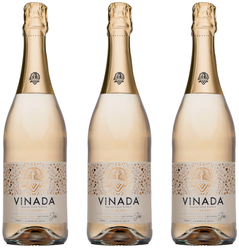 Безалкогольное игристое вино VINADA Amazing Airen Gold (0%) 750 ml, 3 шт