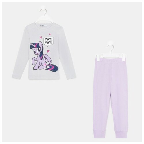 KAFTAN Пижама «Искорка», My Little Pony, рост 98-104 купальник детский искорка my little pony рост 128 лиловый