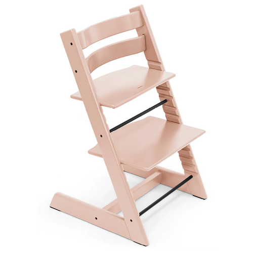 Растущий стульчик Stokke Tripp Trapp из бука, безмятежный розовый стульчик stokke стокке tripp trapp serene pink 100134