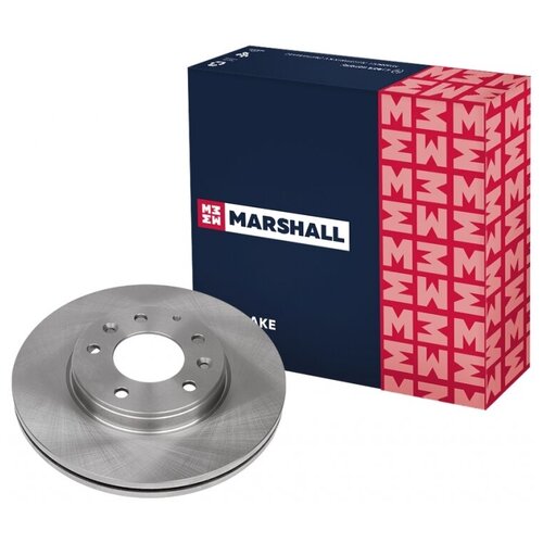 фото Тормозной диск передний marshall m2000573 для mazda 6 i (gg) 02- // кросс-номер trw df4386 // oem g26y3325xa; gj6y3325xa