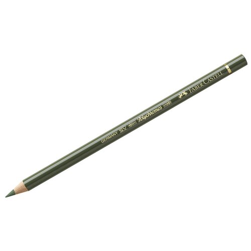 Faber-Castell Карандаш художественный Polychromos, 6 штук, 174 хром зеленый непрозрачный