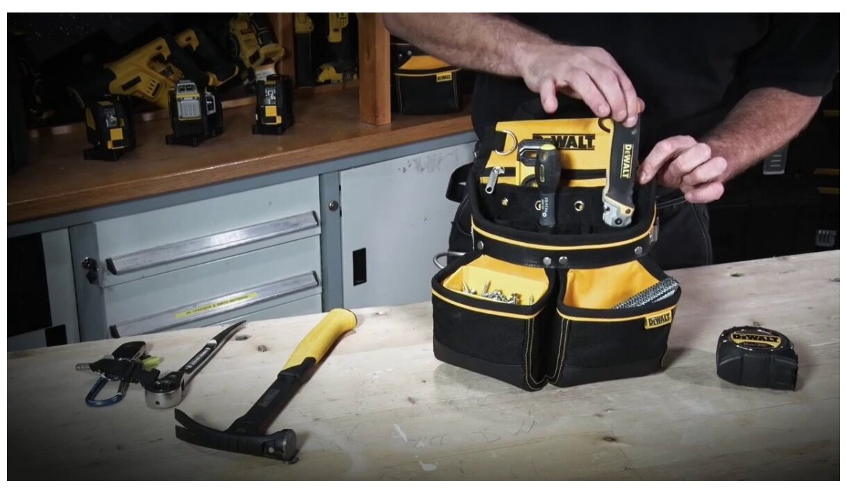 DeWalt сумка поясная для гвоздей DWST1-75650 - фото №3