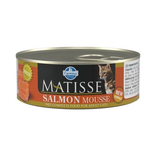 FARMINA Консервы мусс MATISSE CAT MOUSSE LINE лосось 57640,085 кг (2 шт)