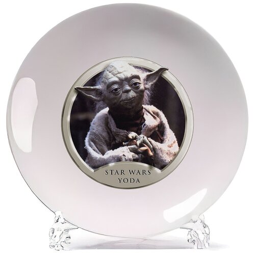 фото Тарелка coolpodarok звездные войны йода star wars yoda