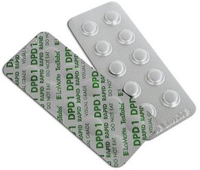 Запасные таблетки для тестера DPD-1 Bayrol (10 штук)