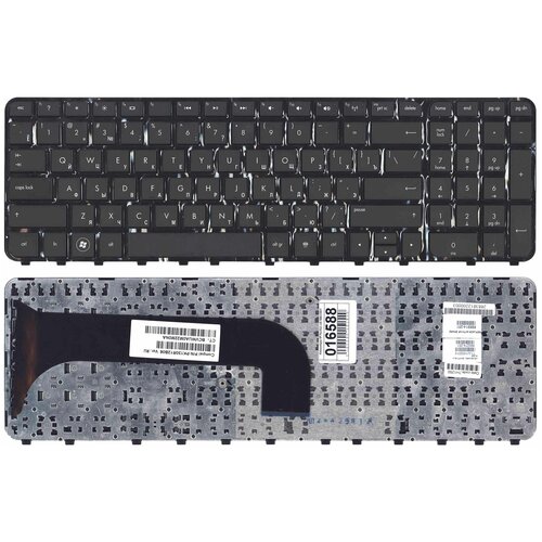 Клавиатура для ноутбука HP Pavilion M6-1000 Envy M6-1100 M6-1200 черная с рамкой 1262₽