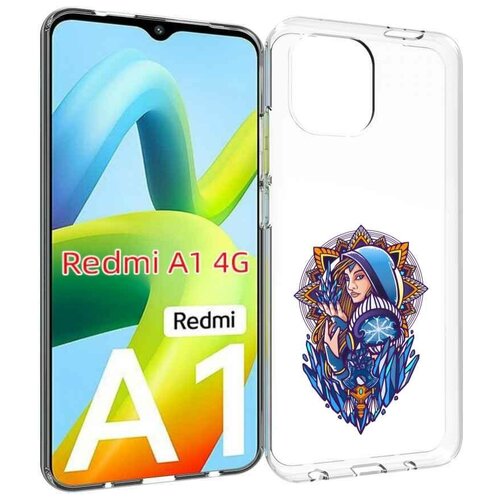 Чехол MyPads кристал мейден дота 2 для Xiaomi Redmi A1 задняя-панель-накладка-бампер