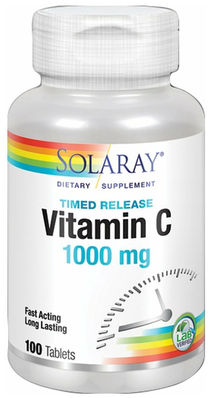 Vitamin C 1000mg 100 tabs SOL