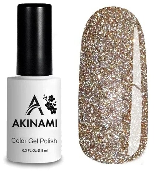 Akinami Гель-лак Gel Polish Solar, 9 мл, 02