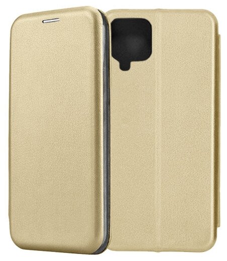 Чехол-книжка Fashion Case для Samsung Galaxy A22 A225 золотой