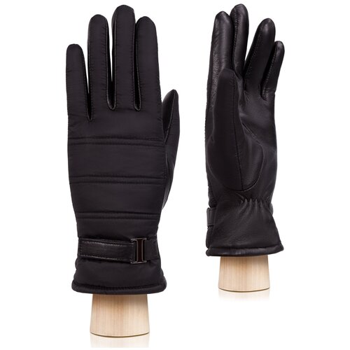 Перчатки LABBRA, демисезон/зима, подкладка, размер 6.5(XS), серый